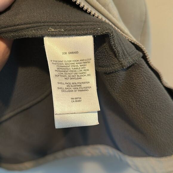 Columbia Men’s Large Titanium Gray Soft Shell Jacket - Picture 11 of 13